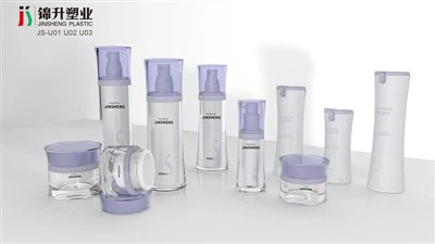 What colors are available for cosmetic jars?